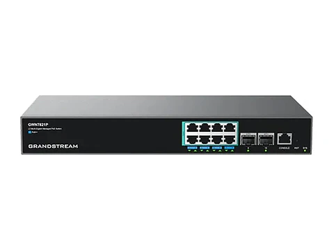 Grandstream GWN7821P - Switch PoE Multi-Gigabit de Capa 3 Apilable (stacking)