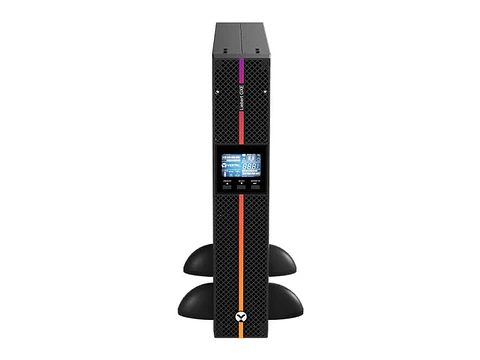 Vertiv GXE3-2000IRT2UXL - UPS Online Liebert GXE3 2000VA/1800W 230V, Rack/Torre, (8) IEC C13 salidas, 5min @ 75% carga. Incluye kit de riel. Cable de alimentación de entrada tipo F