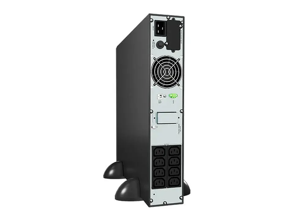 Vertiv GXE3-3000IRT2UXL - UPS Online Liebert GXE3 3000VA/2700W 230V, Rack/Torre, (8) IEC C13 y (1) IEC C19 salidas, 5min @ 75% carga. Incluye kit de riel. Cable de alimentación de entrada tipo F 2