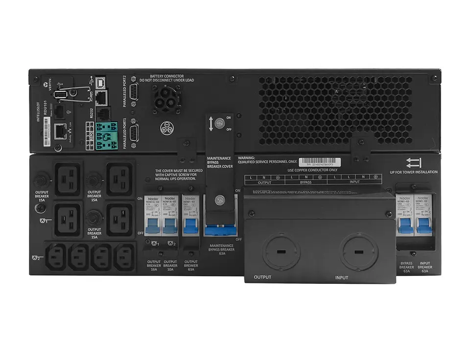 Vertiv GXT5-10KIRT5UXLN - UPS Monofásico Online 230V, 10000VA/10000W + RDU101+ Bypass 3
