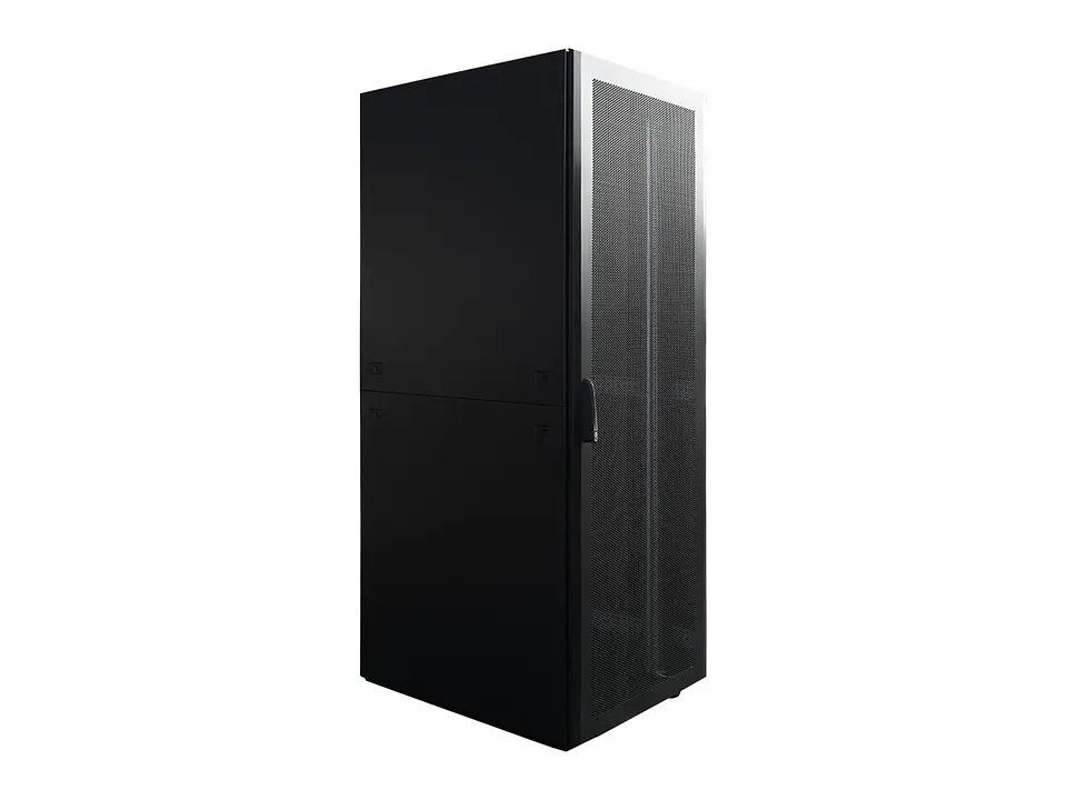 Finen H1-8048 - Gabinete de Piso 48-RU 2,200 x 800 x 1,000mm. Puertas: Frontal simple y Posterior doble, ambas c/malla. No incluye accesorios 3
