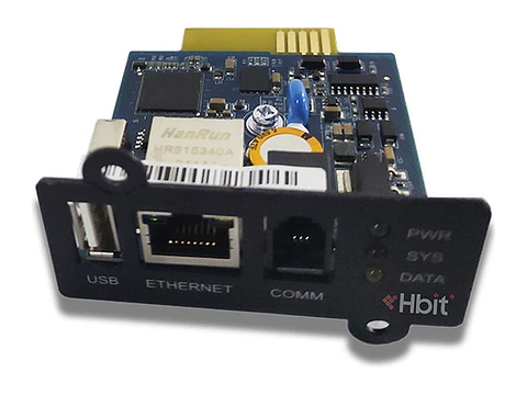 Tarjeta de monitoreo SNMP Hbnet para UPS Monofásico