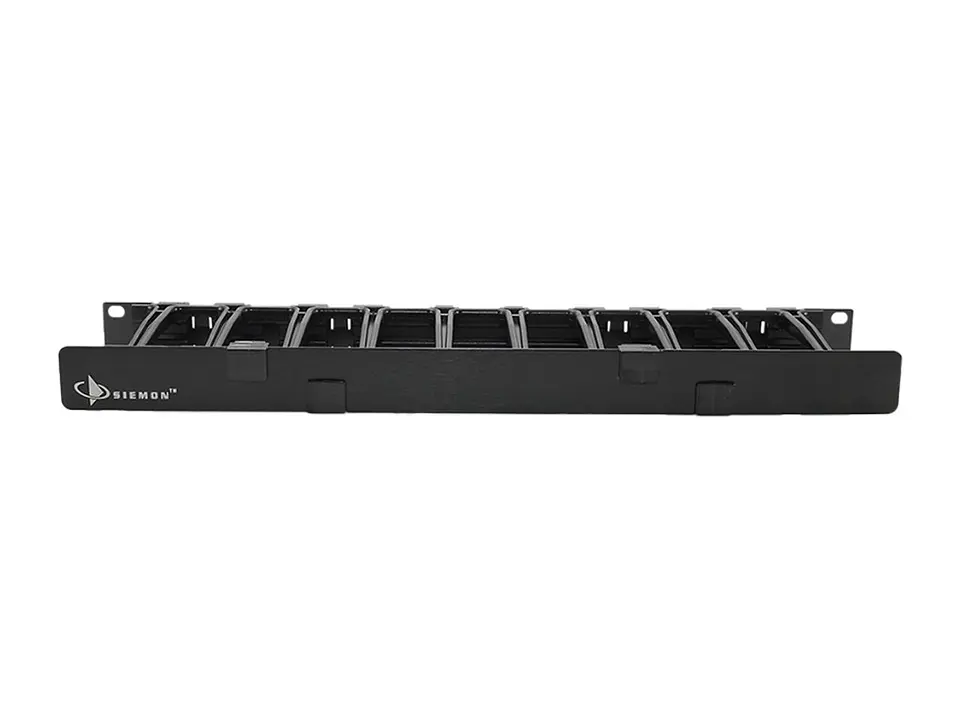 Siemon HCM-4-1U - Ordenador de Cables Horizontal Frontal 1 RU, 101mm de fondo 1