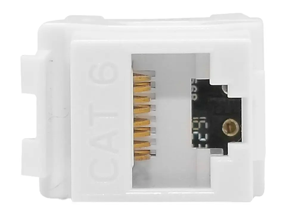 LinkBasic JKA09-UC6-WH - Jack UTP RJ-45 Cat6 Blanco 3