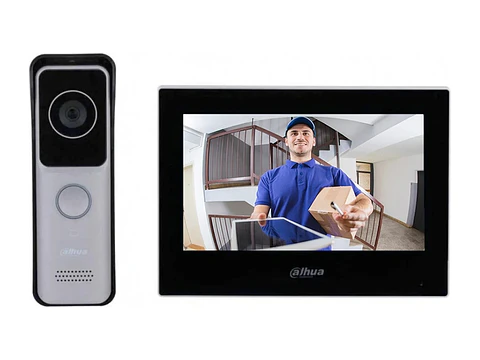 Dahua KTW02 - Kit Videoportero IP WiFi 2MP + Monitor 7" Táctil (PoE, Wdr 120DB)