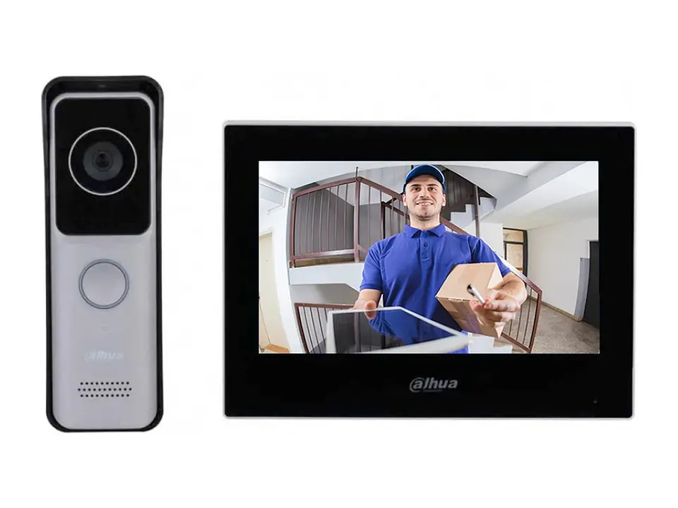 Dahua KTW02 - Kit Videoportero IP WiFi 2MP + Monitor 7