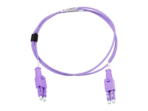 Siemon LBP-LCLC5V-02EH - Patch Cord FO LC/LC Multimodo 50um Dúplex OM4 LSZH XGLO 2mts BladePatch. Color Violeta