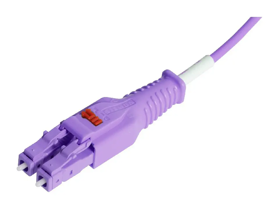 Siemon LBP-LCLC5V-02EH - Patch Cord FO LC/LC Multimodo 50um Dúplex OM4 LSZH XGLO 2mts BladePatch. Color Violeta 2