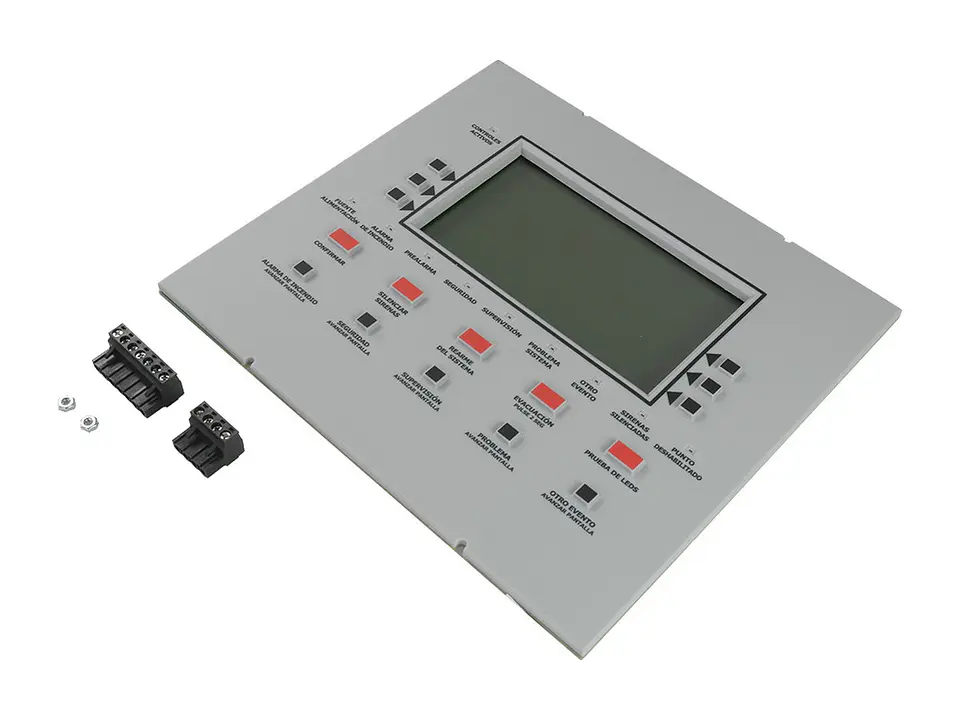 Notifier LCD-160-SP - Anunciador Remoto de 160 Caracteres en Español para Uso con Panel NFS2-3030 y NCA-2 4