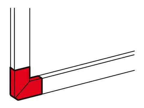 Legrand LE-010767 - Angulo Plano 90 80X35 80X50