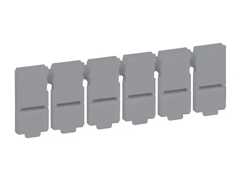 Legrand LE-033756 - Módulo de 6 Tapas Ciegas Divisibles para Patch Panel LCS3