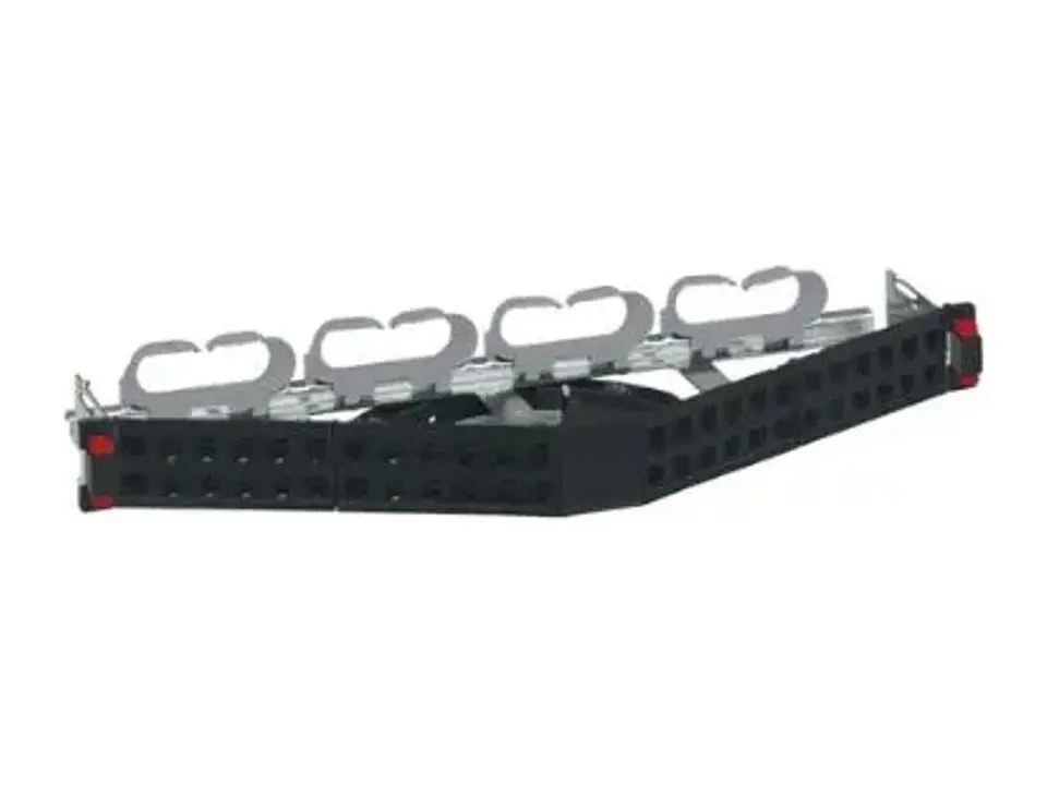 Legrand LE-033794 - Patch Panel Angular de 48 Puertos Vacío para Equipar con Jacks 1U LCS3 1