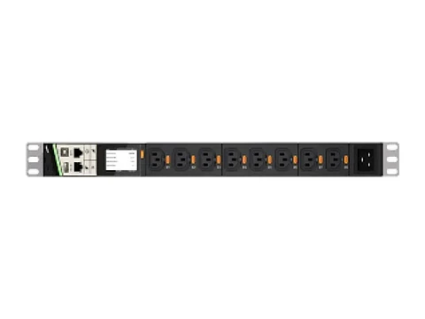 Legrand LE-646101 - Pdu Monitoreable de 19" Entrada C20 Monofasica 16A con 8 Salidas C13