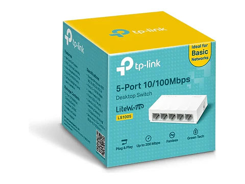TP-Link LS1005 - Switch no administrable LiteWave 5 puertos 10/100