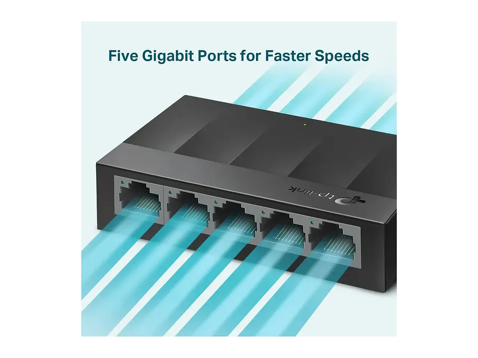 TP-Link LS1005G - Switch no administrable LiteWave 5 puertos Gigabit 4