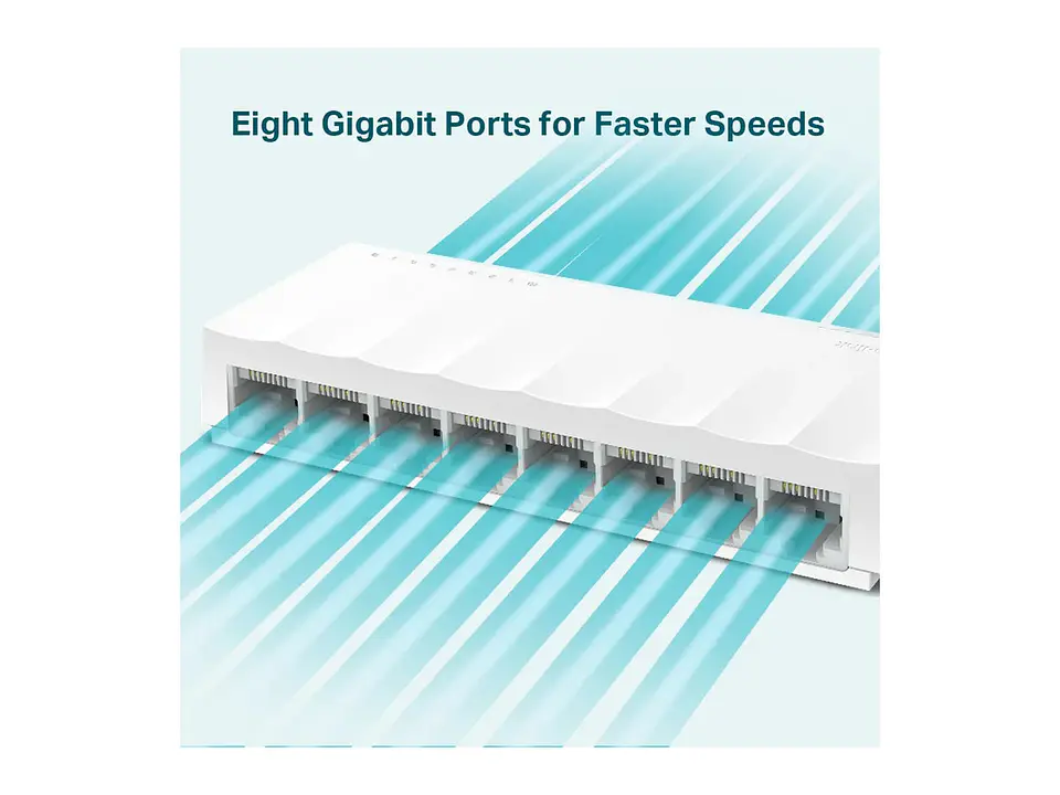 TP-Link LS1008 - Switch no administrable LiteWave 8 puertos 10/100 4