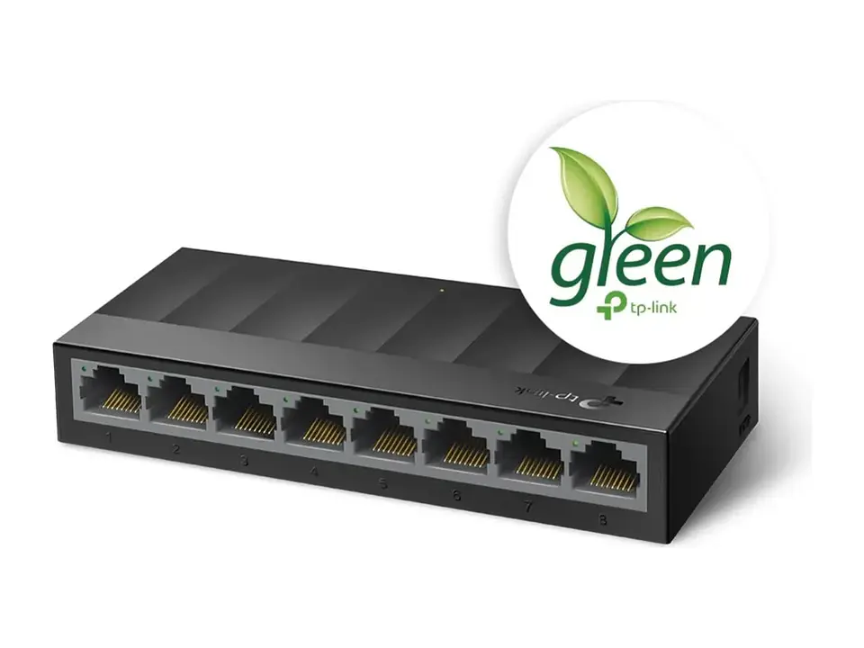 TP-Link LS1008G - Switch no administrable LiteWave 8 puertos Gigabit 2