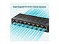 TP-Link LS1008G - Switch no administrable LiteWave 8 puertos Gigabit - Miniatura 3