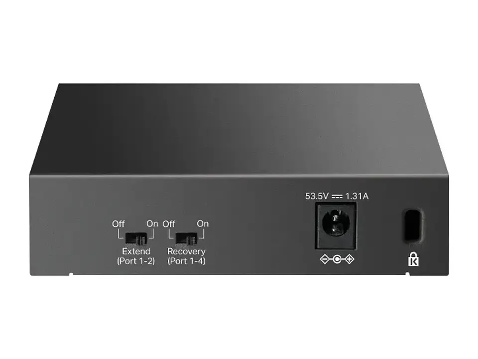 TP-Link LS105GP - Switch de 5 Puertos Gigabit con 4PUERTOS PoE+ Case Metalico Serie Litewave 4