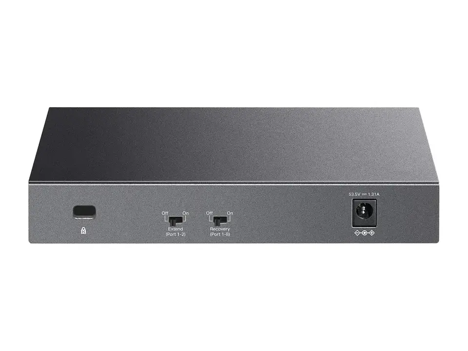 TP-Link LS108GP - Switch no administrable LiteWave, 8 puertos Gigabit, 8 PoE+ 62W 4