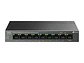 TP-Link LS109P - Switch no administrable LiteWave, 9 puertos Fast Ethernet, 8 PoE+ 63W - Miniatura 2