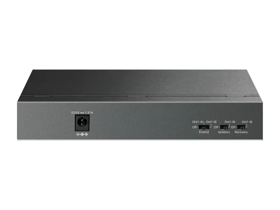 TP-Link LS109P - Switch no administrable LiteWave, 9 puertos Fast Ethernet, 8 PoE+ 63W 4