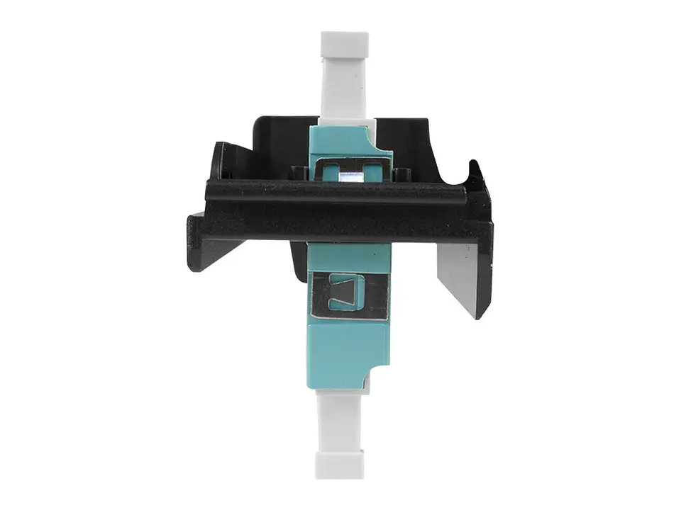 Siemon LVA12-LCQ-BC-A - Panel FO LightVerse con 12 Acopladores LC OM3/OM4 color Aqua 3
