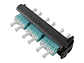 Siemon LVA12-LCQ-BC-A - Panel FO LightVerse con 12 Acopladores LC OM3/OM4 color Aqua - Miniatura 4