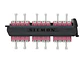 Siemon LVA24-LCE-BC-A - Panel FO LightVerse con 24 Acopladores LC OM4 color Violeta - Miniatura 1