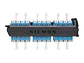 Siemon LVA24-LCU-BC-A - Panel FO LightVerse con 24 Acopladores LC Monomodo color Azul - Miniatura 1