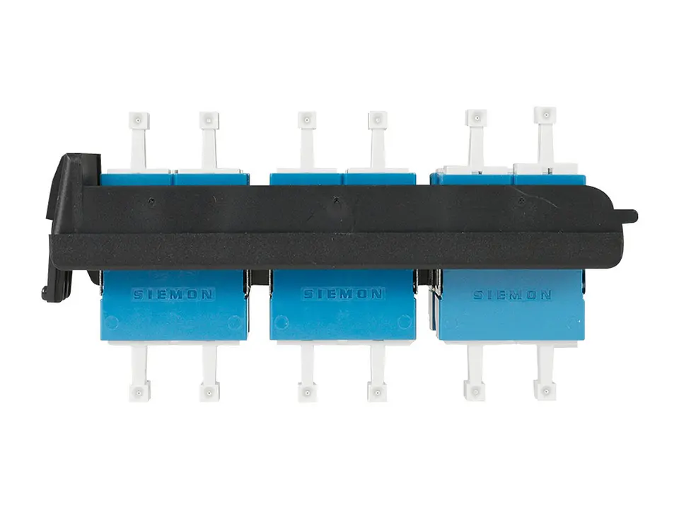 Siemon LVA24-LCU-BC-A - Panel FO LightVerse con 24 Acopladores LC Monomodo color Azul 2