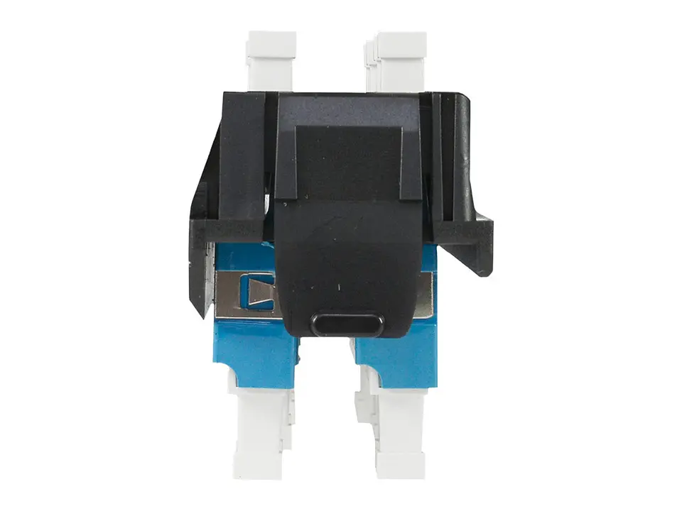 Siemon LVA24-LCU-BC-A - Panel FO LightVerse con 24 Acopladores LC Monomodo color Azul 3