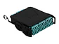 Siemon LVM12TMLSV-BSCA - Modulo LightVerse 12 Fibras LC-MTP Macho OM4 Standard Loss color Aqua Polaridad A/C. (LC c/guardapolvo) - Miniatura 1