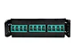 Siemon LVM12TMLSV-BSCA - Modulo LightVerse 12 Fibras LC-MTP Macho OM4 Standard Loss color Aqua Polaridad A/C. (LC c/guardapolvo) - Miniatura 3
