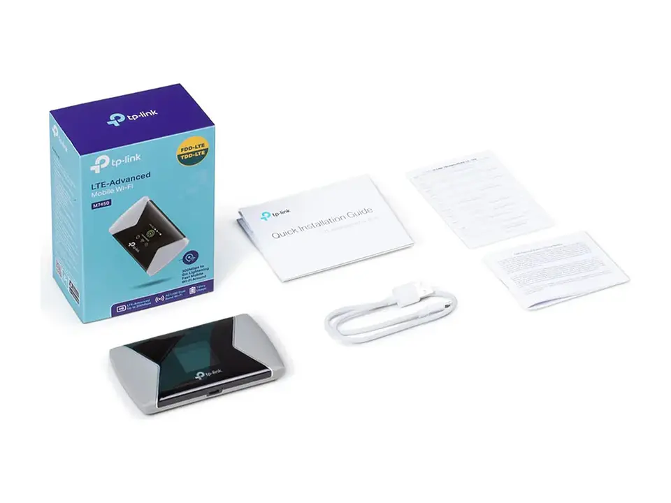 TP-Link M7450 - Router portatil Mobile WiFi 4G LTE Cat6 dual band (5GHz/2.4GHz) 4
