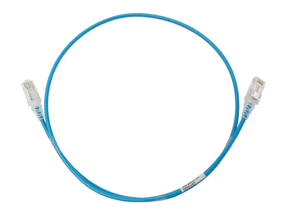 Siemon MC6-03-06-28 - Patch Cord UTP 28AWG RJ-45 Cat6 LSZH 0.9mts Azul.SkinnyPatch® 2