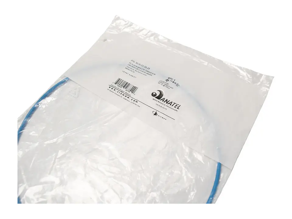 Siemon MC6-03-06-28 - Patch Cord UTP 28AWG RJ-45 Cat6 LSZH 0.9mts Azul.SkinnyPatch® 4
