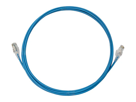 Siemon MC6-07-06-28 - Patch Cord UTP 28AWG RJ-45 Cat6 LSZH 2.10mts Azul.SkinnyPatch® Presentación: Empaque individual
