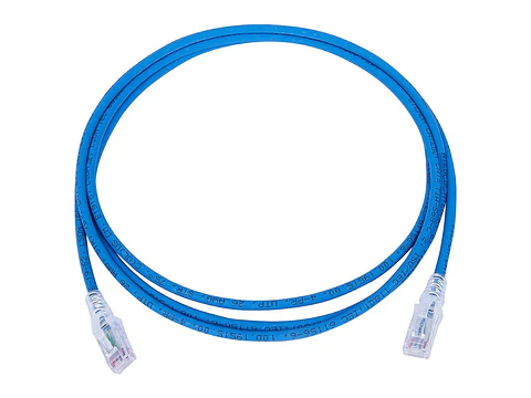 Siemon MC6-07-06B - Patch Cord UTP Multifilar RJ-45 Cat6 LSZH 2.1mts Azul. Presentación: Bulk
