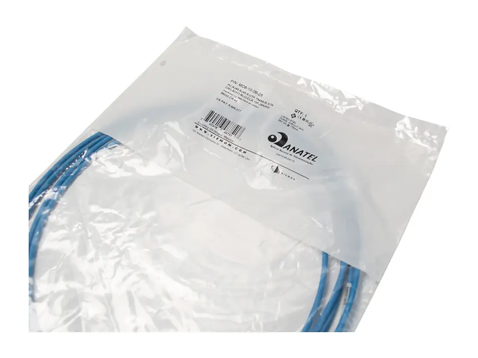 Siemon MC6-10-06-28 - Patch Cord UTP 28AWG RJ-45 Cat6 LSZH 3.0mts Azul. SkinnyPatch® 4