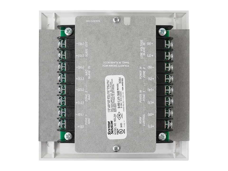 Fire-Lite MDL3W - Módulo de Sincronización. 12/24 VDC. Color Blanco 1