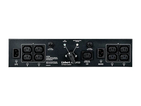 Vertiv MP2-210K - Bypass de mantenimiendo MicroPOD para UPS GXT5 1000 VA, 230V, Rack/Torrre