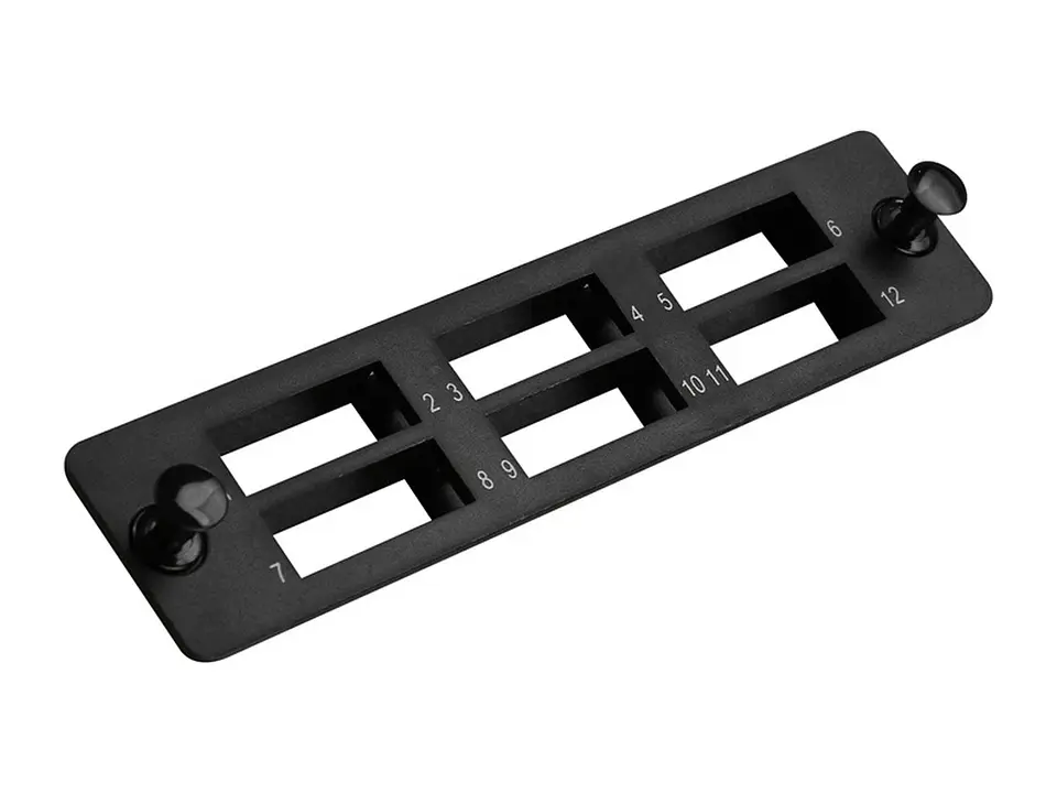 Nexconec MP3PLD - Panel FO LGX para 6 acopladores SC Duplex o LC Quad 2
