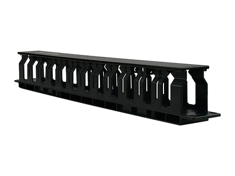 LinkBasic MTC04 - Ordenador de Cables Horizontal Frontal 1 RU. Ducto de 40mm x 50mm