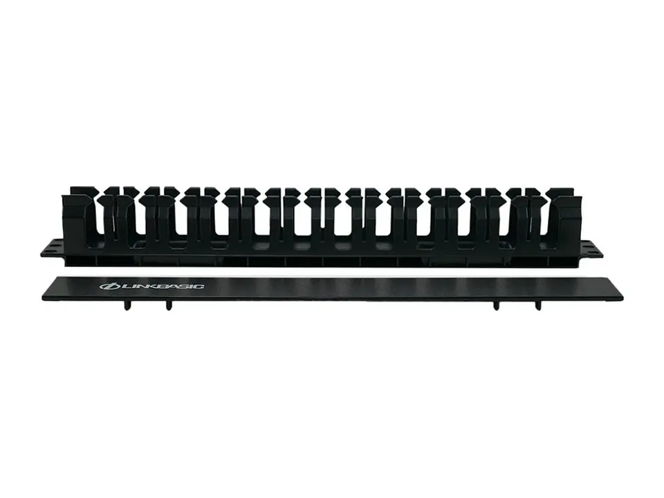 LinkBasic MTC04 - Ordenador de Cables Horizontal Frontal 1 RU. Ducto de 40mm x 50mm 2