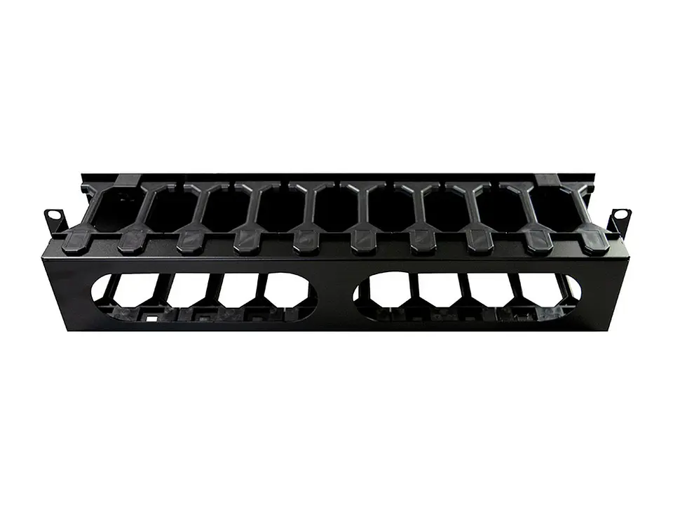 LinkBasic MTC13 - Ordenador de Cables Horizontal Frontal 2 RU. Ducto de 80mm x 50mm 2