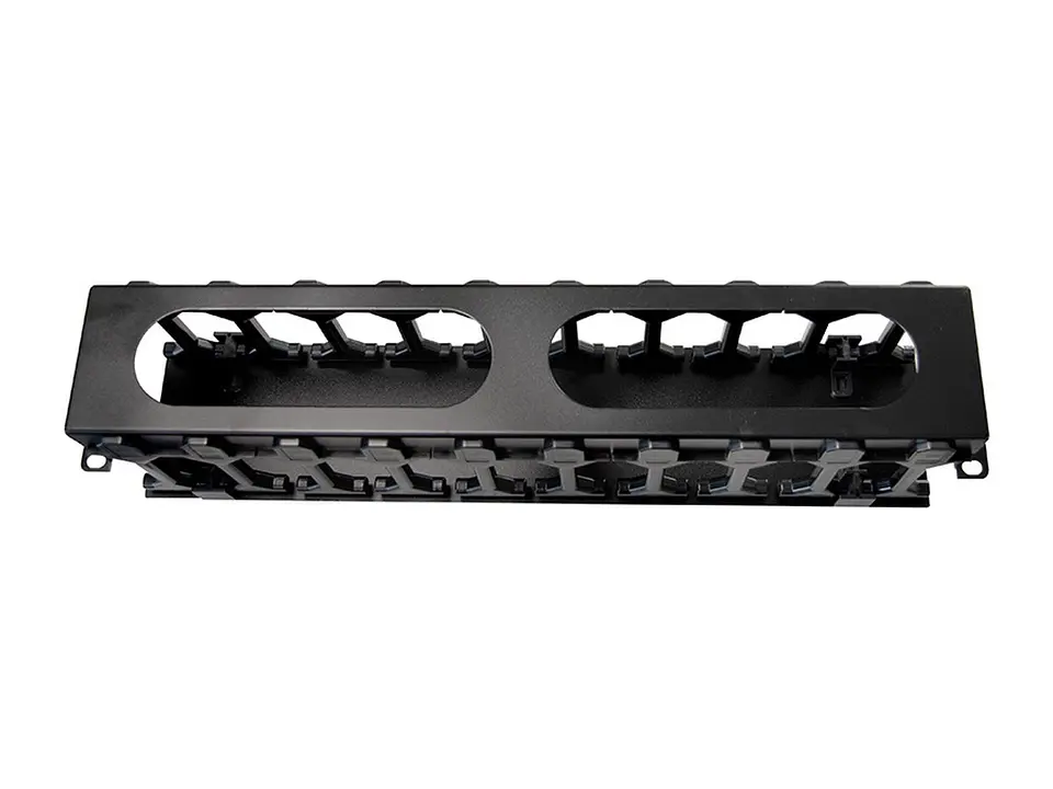 LinkBasic MTC13 - Ordenador de Cables Horizontal Frontal 2 RU. Ducto de 80mm x 50mm 4