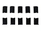 Siemon MX-BL-01 - Paquete 10 - Tapa Ciega MAX Negro (Pk x 10). No para paneles UltraMax - Miniatura 4