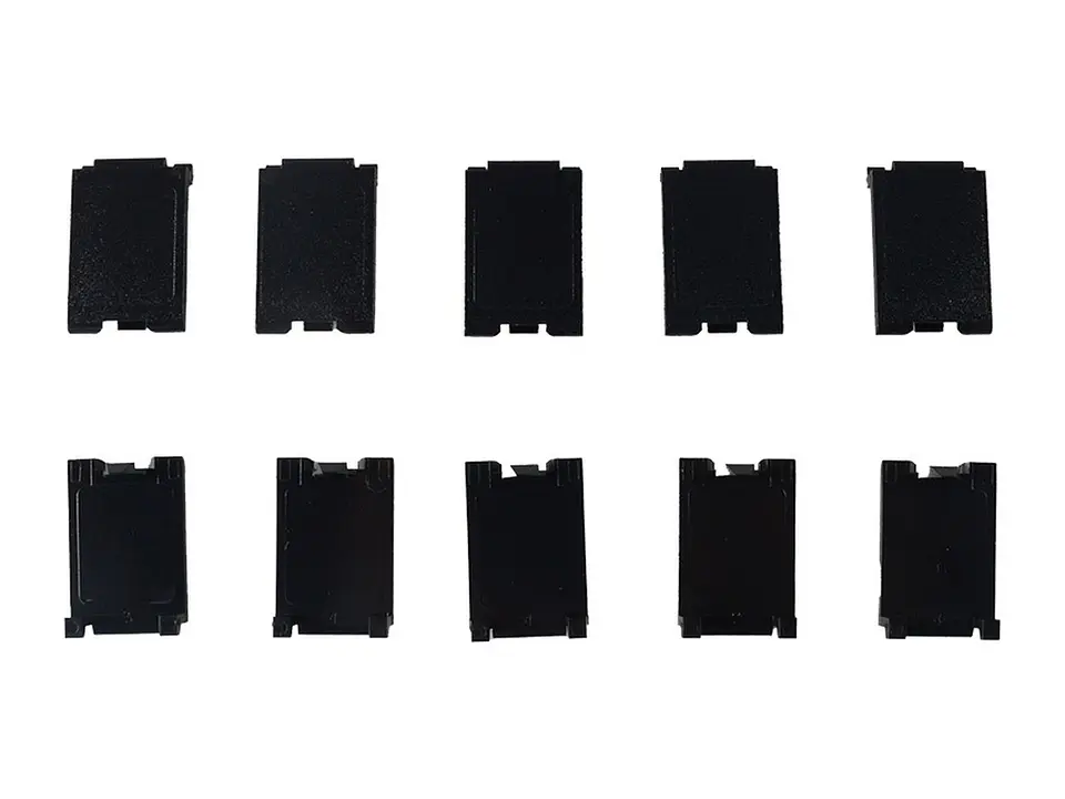 Siemon MX-BL-01 - Paquete 10 - Tapa Ciega MAX Negro (Pk x 10). No para paneles UltraMax 4