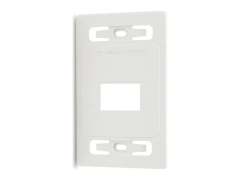 Siemon MX-FP-S-02-02B - Faceplate Vertical 2 Puertos